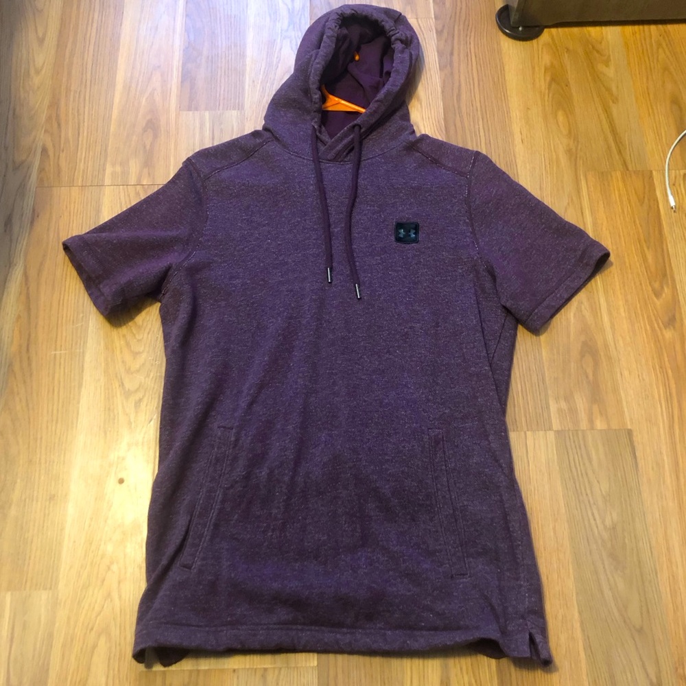 Under Armour short sleeve hoodie